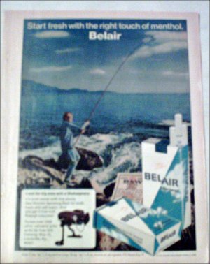 1972 Belair & Belair Filter Longs Reel ad