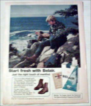 1972 Belair Cigarettes Boots ad