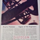 1950 Dietzgen Mt Palomar ad