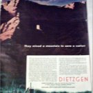 Dietzgen Company Mountain ad