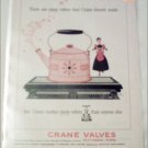 1958 Crane Valves ad