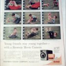 Kodak Brownie Movie Camera Puppy ad