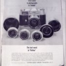 1962 Kodak Retina Reflex III Camera ad