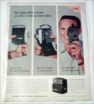 Kodak Duex 8 Cassette Movie Camera ad