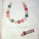 1958 Five Flavor Lifesavers Horseshoe ad