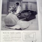 1956 Bell Telephone Knits ad