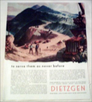 Dietzgen Company Road ad
