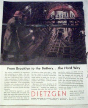 Dietzgen Company Brooklyn ad