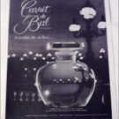 1961 Carnet de Bal Perfume ad