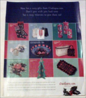 2000 Craftopia Decorations Christmas ad