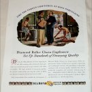1948 Diamond Rollers Chains ad