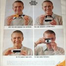 1963 Kodak Instamatic Camera Man ad