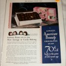 1931 Lowneys Chocolates ad