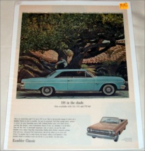 1965 American Motors Rambler Classic 770 2 dr ht car ad