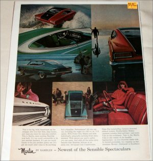 1965 American Motors Rambler Marlin car ad