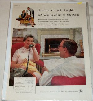 1957 Bell Telephone ad