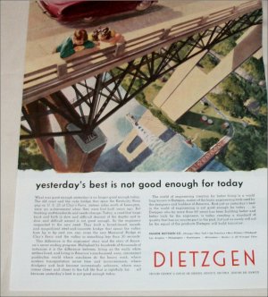 Dietzgen Company Clays Ferry Kentucky ad