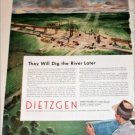 Dietzgen Company Dig the River ad