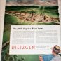 Dietzgen Company Dig the River ad