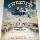 1946 Dzuz Fastener Company ad