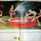 1963 Kodak Film Pool ad