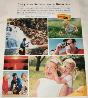 1964 Kodak Film Spring ad