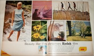1964 Kodak Film Beauty ad