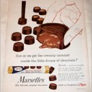 1958 Mars Marsettes Chocolates ad #1