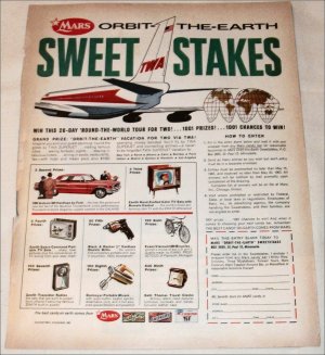 1963 Mars Sweet Stakes ad