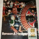 1971 Benson & Hedges 100's Cigarette Carnival ad