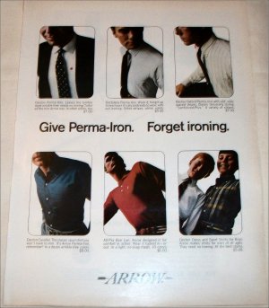 Arrow Perma-Iron Shirt ad