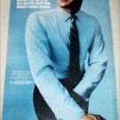 1967 Arrow Perma-Iron Blue Shirt ad