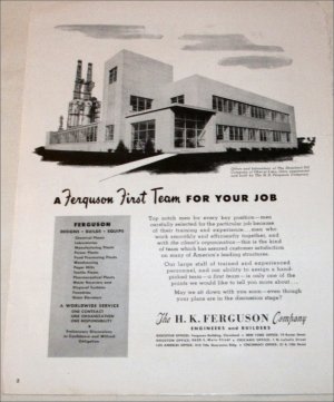 1951 H. K. Ferguson Company ad