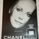 Chanel No 5 Perfume ad featuring Catherine Deneuve