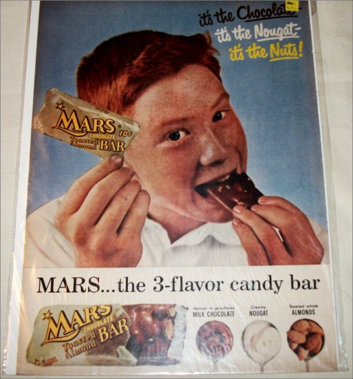 1957 Mars Bar ad #2