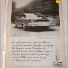 1965 Champion ad featuring American Motors Rambler Marlin
