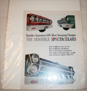 1965 American Motors Lineup car ad