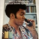 1971 Benson & Hedges 100's Cigarette Telephone ad