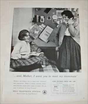 Bell Telephone Roomate ad