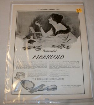 1923 Fiberloid Corporation ad