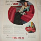 1943 Firestone Velon ad