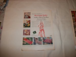 1953 Firestone Velon ad