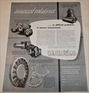 1948 Foote Bros Transmission ad