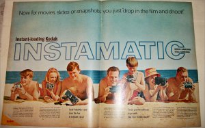 Kodak Instamatics Cameras ad