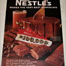 1968 Nestle's $100,000 Candy Bar ad