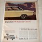 1965 American Motors Rambler Classic 770 2 dr ht car ad yellow & black