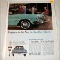 1965 American Motors Rambler Classic 770 2 dr ht car ad blue & black