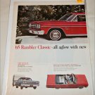 1965 American Motors Rambler Classic 770 4 dr stationwagon car ad