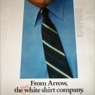 1968 Arrow Madison Avenue Collar Shirt ad blue