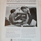 Bell Telephone Communications Consultant ad
